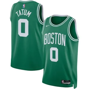 Meraviglioso Stupendo Trendy Jayson Tatum Boston Celtics Nike Unisex Swingman Jersey Icon Edition Kelly Green  per la Gara Importante