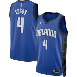 Attraente Jalen Suggs Orlando Magic Jordan Brand Unisex Swingman Jersey Statement Edition Blue  per la Gara Importante