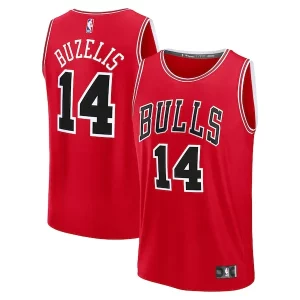 Lussuoso Meraviglioso Fascinante Matas Buzelis Chicago Bulls Fast Break Replica Player Jersey Icon Edition Red  per la Gara Importante