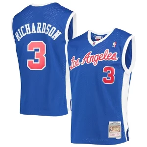 Moderno Magnifico Accattivante Quentin Richardson LA Clippers 2001/02 Hardwood Classics Swingman Jersey Royal  per la Gara Importante