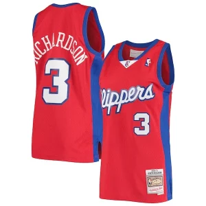Classico Quentin Richardson LA Clippers 2000/01 Hardwood Classics Swingman Jersey Red  per la Gara Importante