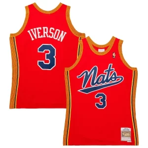 Fantastico Delizioso Pratico Allen Iverson Philadelphia 76ers 2004/05 Hardwood Classics Swingman Jersey Red  per la Gara Importante