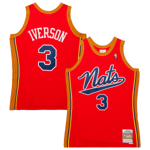 Incantevole Allen Iverson Philadelphia 76ers 2004/05 Hardwood Classics Swingman Jersey Red  per la Gara Importante