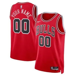 Fascinante Bellissimo Chicago Bulls Nike Unisex Swingman Custom Jersey Red Icon Edition  per la Gara Importante