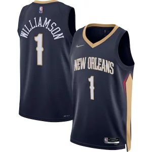 Fantastico Duraturo Comodo Zion Williamson New Orleans Pelicans Nike 2021/22 Diamond Swingman Jersey Icon Edition Navy  per la Gara Importante
