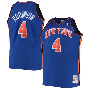 Incantevole Nate Robinson New York Knicks 2005/06 Big & Tall Hardwood Classics Swingman Jersey Blue  per la Gara Importante