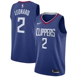 Comodo Kawhi Leonard LA Clippers Nike 2019/20 Swingman Jersey Blue Icon Edition  per la Gara Importante