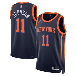 Duraturo Stupendo Jalen Brunson New York Knicks Jordan Brand Unisex Swingman Player Jersey Statement Edition Navy  per la Gara Importante