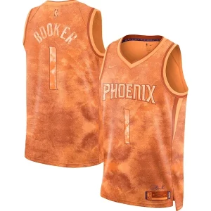 Incantevole Devin Booker Phoenix Suns Nike Unisex Select Series Swingman Jersey Orange  per la Gara Importante