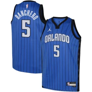 Raffinato Cool Paolo Banchero Orlando Magic Jordan Brand Youth Swingman Jersey Statement Royal  per la Gara Importante