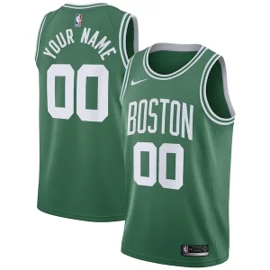 Ottimo Moderno Boston Celtics Nike 2020/21 Swingman Custom Jersey Icon Edition Kelly Green  per la Gara Importante
