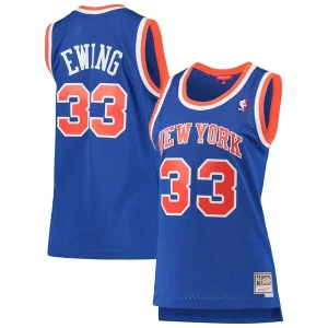 Eccezionale Patrick Ewing New York Knicks Women's 1991/92 Hardwood Classics Swingman Jersey Blue  per la Gara Importante