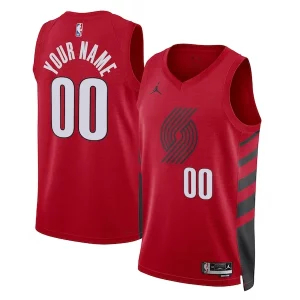 Cool Fantastico Portland Trail Blazers Jordan Brand Unisex 2022/23 Swingman Custom Jersey Statement Edition Red  per la Gara Importante