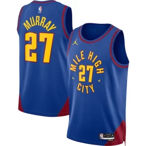 Fantastico Lussuoso Jamal Murray Denver Nuggets Jordan Brand Unisex Swingman Jersey Statement Edition Blue  per la Gara Importante