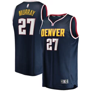 Accattivante Ottimo Raffinato Jamal Murray Denver Nuggets 2019/20 Fast Break Replica Player Jersey Icon Edition Navy  per la Gara Importante