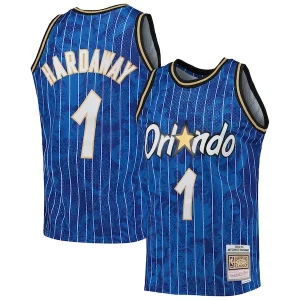 Moderno Delizioso Sofisticato Penny Hardaway Orlando Magic Hardwood Classics 1994/95 Lunar New Year Swingman Jersey Blue  per la Gara Importante