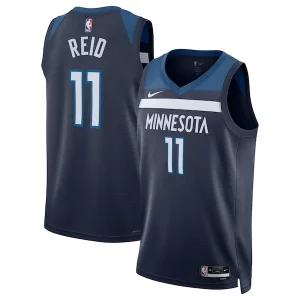 Bellissimo Naz Reid Minnesota Timberwolves Nike Unisex Swingman Jersey Icon Edition Navy  per la Gara Importante