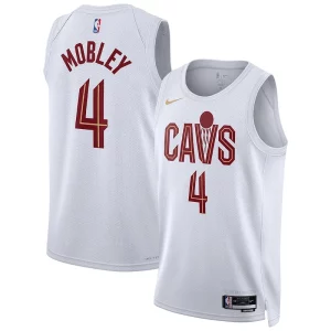 Comodo Versatile Bellissimo Evan Mobley Cleveland Cavaliers Nike Unisex Swingman Jersey Association Edition White  per la Gara Importante