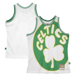 Attraente Fascinante Cool Boston Celtics Hardwood Classics Blown Out Fashion Jersey White  per la Gara Importante