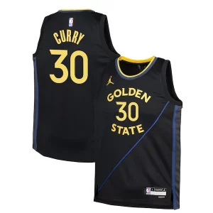 Ottimo Robusto Lussuoso Stephen Curry Golden State Warriors Jordan Brand Youth Swingman Jersey Statement Edition Navy  per la Gara Importante