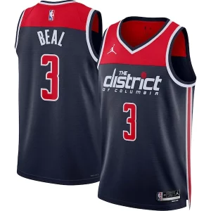 Comodo Eccezionale Pratico Bradley Beal Washington Wizards Jordan Brand Unisex Swingman Jersey Statement Edition Navy  per la Gara Importante