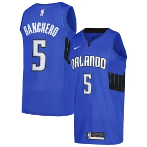 Bellissimo Trendy Paolo Banchero Orlando Magic Nike Swingman Player Jersey Statement Edition Royal  per la Gara Importante