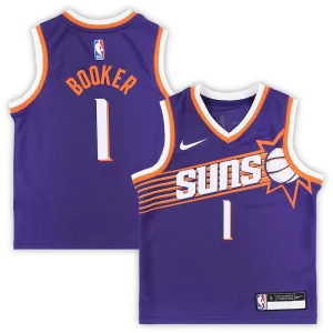 Fantastico Devin Booker Phoenix Suns Nike Preschool Swingman Player Jersey Icon Edition Purple  per la Gara Importante