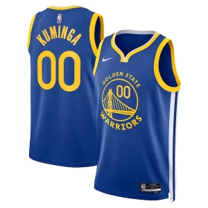 Incantevole Meraviglioso Jonathan Kuminga Golden State Warriors Nike Unisex Swingman Badge Player Jersey Icon Edition Royal  per la Gara Importante
