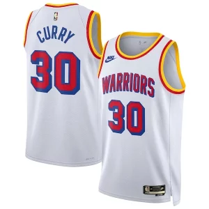 Comodo Elegante Stephen Curry Golden State Warriors Nike Unisex 2024/25 Swingman Jersey White Classic Edition  per la Gara Importante