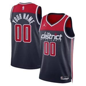 Fascinante Versatile Washington Wizards Jordan Brand Unisex 2022/23 Swingman Custom Jersey Statement Edition Navy  per la Gara Importante