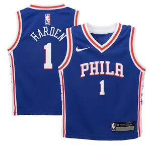 Duraturo Carino James Harden Philadelphia 76ers Nike Preschool Swingman Player Jersey Icon Edition Royal  per la Gara Importante