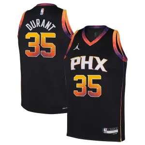 Fantastico Gorgeous Kevin Durant Phoenix Suns Jordan Brand Youth 2022/23 Swingman Jersey Statement Edition Black  per la Gara Importante
