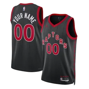 Prestigioso Fantastico Robusto Toronto Raptors Jordan Brand Unisex 2022/23 Swingman Custom Jersey Statement Edition Black  per la Gara Importante