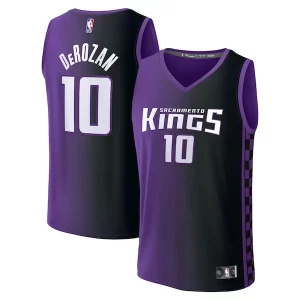 Prestigioso Ottimo Sofisticato DeMar DeRozan Sacramento Kings Youth Fast Break Replica Player Jersey Statement Edition Purple  per la Gara Importante