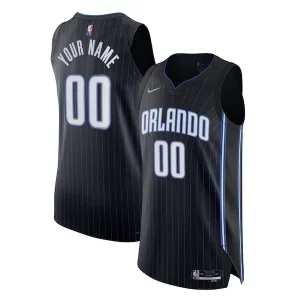 Cool Orlando Magic Nike 2021/22 Diamond Authentic Custom Jersey Icon Edition Black  per la Gara Importante