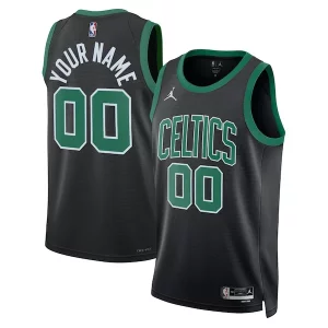 Versatile Splendido Boston Celtics Jordan Brand Unisex 2022/23 Swingman Custom Jersey Statement Edition Black  per la Gara Importante