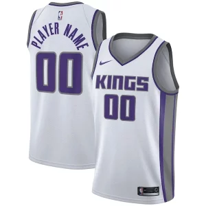 Gorgeous Resistente Stupendo Sacramento Kings Nike 2020/21 Swingman Custom Jersey Association Edition White  per la Gara Importante