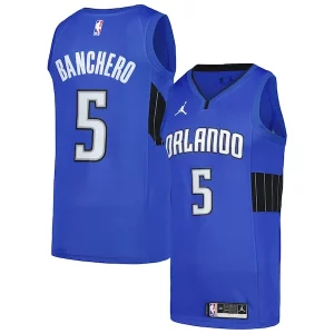 Fascinante Delizioso Prestigioso Paolo Banchero Orlando Magic Jordan Brand Swingman Player Jersey Statement Edition Royal  per la Gara Importante