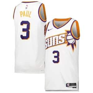 Resistente Chris Paul Phoenix Suns Nike Unisex Swingman Jersey Association Edition White  per la Gara Importante