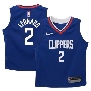 Splendido Lussuoso Fascinante Kawhi Leonard LA Clippers Nike Preschool Dri FIT Swingman Player Jersey Icon Edition Royal  per la Gara Importante