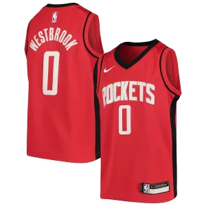 Carino Fantastico Gorgeous Russell Westbrook Houston Rockets Nike Youth Swingman Jersey Icon Edition Red  per la Gara Importante