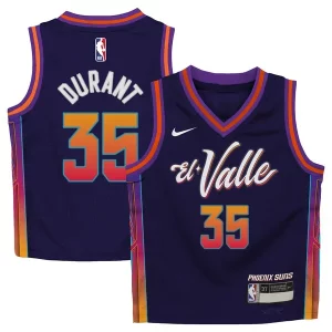 Lussuoso Kevin Durant Phoenix Suns Nike Preschool Swingman Replica Jersey City Edition Purple  per la Gara Importante