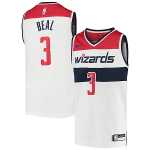 Carino Stupendo Attraente Bradley Beal Washington Wizards Nike Youth Swingman Jersey Statement Edition White  per la Gara Importante
