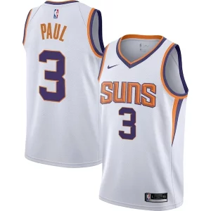 Raffinato Delizioso Chris Paul Phoenix Suns Nike Youth Swingman Jersey Association Edition White/Purple  per la Gara Importante
