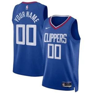 Classico Cool LA Clippers Nike Unisex Swingman Custom Jersey Royal Icon Edition  per la Gara Importante