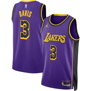 Fantastico Moderno Anthony Davis Los Angeles Lakers Jordan Brand Unisex Swingman Jersey Statement Edition Purple  per la Gara Importante