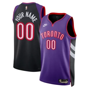 Elegante Trendy Fantastico Toronto Raptors Nike Unisex Adult Swingman Custom Jersey Classic Edition Purple  per la Gara Importante