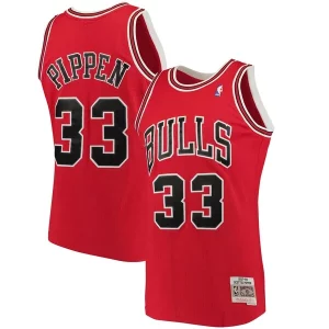 Versatile Duraturo Robusto Scottie Pippen Chicago Bulls 1997/98 Big & Tall Hardwood Classics Swingman Jersey Red  per la Gara Importante