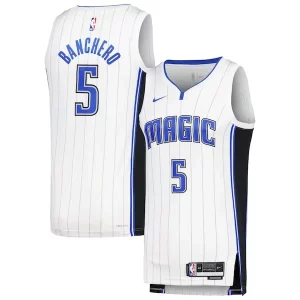 Duraturo Resistente Attraente Paolo Banchero Orlando Magic Nike Unisex Swingman Jersey Association Edition White  per la Gara Importante