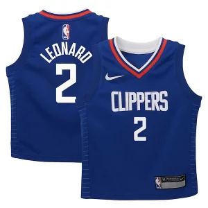 Prestigioso Attraente Kawhi Leonard LA Clippers Nike Preschool Dri FIT Swingman Player Jersey Icon Edition Royal  per la Gara Importante